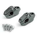 Bruce&Shark(ブルース・サメ)オートバイATVバイククワッド用7/8インチハンドルバーライザービレットチタン
