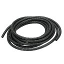DMiotech7mmx5mmx3.8Mプラスチックスプリットなしコルゲートチューブ屋内屋外コード管理ラップ整頓オフィスガーデン用
