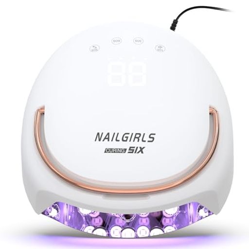 NAILGIRLS 60W LED UVライト レジン用 全ジェル対応 ネイルライト 四階段タイマー 42LEDs 硬化ライト 高速硬化 レジンライト 自動感知センサー 日本語説明書 手足両用