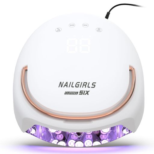NAILGIRLS 60W LED UVライト レジン用 全ジェル対応 ネイルライト 四階段タイマー 42LEDs 硬化ライト 高速硬化 レジンライト 自動感知センサー 日本語説明書 手足両用
