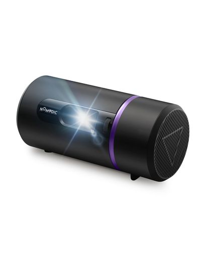 NOMVDIC R150 モバイルプロジェクター 小型 【 三脚なしで天井投影可能/持ち運びやすい / 最大4時間映像投影可能 / 自動台形補正機能 / 360 LEDルーメン / 100インチ大画面】 NOMVDIC R150 モバイルプロジェクター 小型 【 三脚なしで天井投影可能/持ち運びやすい / 最大4時間映像投影可能 / 自動台形補正機能 / 360 LEDルーメン / 100インチ大画面】