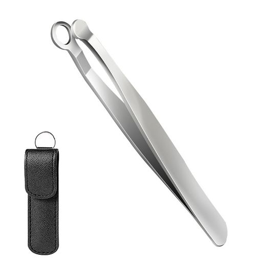 鼻毛カッターステンレス製鼻毛トリマー鼻毛ハサミ男女兼用手動鼻毛切り使用簡単に丸い先端のピンセット..