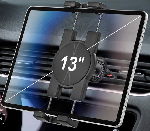 【2026業界改良】EXSHOW 車載 吹き出し口用 タブレット ホルダー iPad アーム 車のエアコンルーバースマホスタンド 取り付け容易 安定性 片手操作 安定性抜群 車載スマホホルダー 自由調節 36…