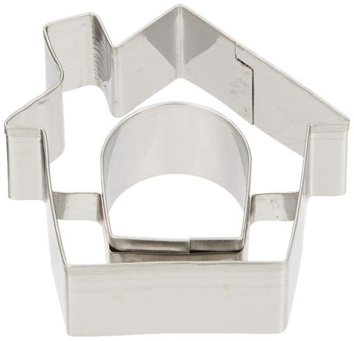 cottacottaハロウィンクッキー型ホラーハウスシルバーW6xL6xH2cm91479