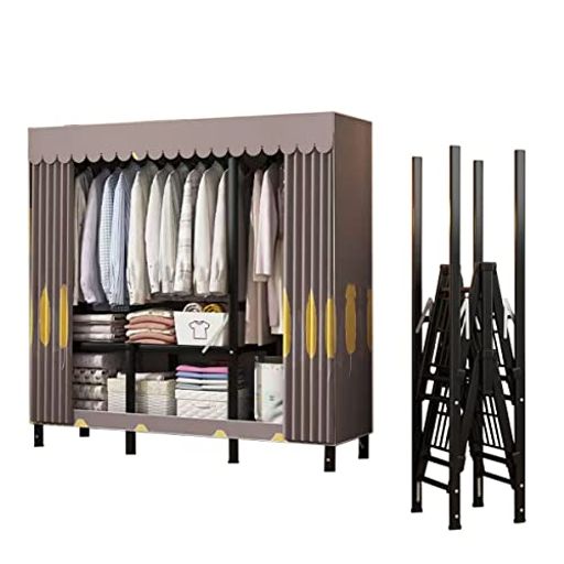 ��ɥ������Ȥ�Ω�����ץ��С��դ������̥��å����ե������ۥ��������åȥϥ󥬡���å���ñ�Ȥ�Ω�ư����Ǽ��å��ʥ��ڡ����ɿ��ɿ�(�֥饦��?120*48*172cm)