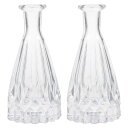 LURROSE 2個セット 150ML ホームアロマガラスボトル リードディフューザー用 アロマ精油拡散ボトル リードディフューザーボトル おしゃれ ガラス容器...