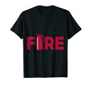 消火器消火器卒業式ジュニアファイヤーファイターTシャツ