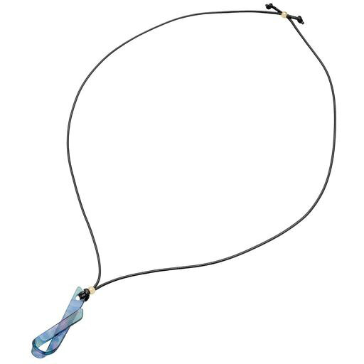 パール(Pearl)メガネチェーンストラップレディース長さ調整可能おしゃれ70cmネックレスシンプル軽量合皮製眼鏡老眼鏡マスクずれ落ち防止MHL-42