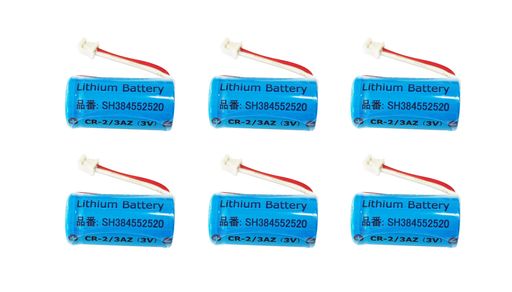 CR-2/3AZ 3V 品番 SH384552520 パナソニック PANASONIC対応 住宅火災警報器交換用電池 【6個セット】