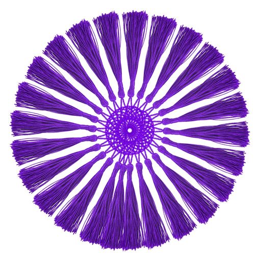 TORMEN25個シルクタッセル装飾的ブックマークタッセルフリンジ手作り素材DIY用品房飾り中国結装飾(ダー..