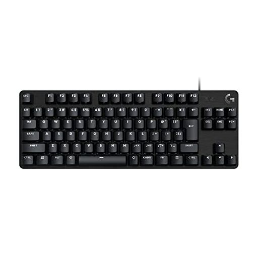 Logicool G ゲーミングキーボード G413TKLSE 有線 テンキーレス タクタイル 確かな打鍵感 日本語配列 高耐久性 PTB キーキャップ ゲーミング キーボード メカニカルキーボード G413 PC window mac Chrome