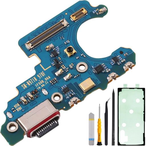 ZHUROUPUN970FforSamsungギャラクシーノート10のためのと互換性があるUSBの充満港の取り替えUSBのタイプCのドックのコネクターは修理用具が付いている速い充満マイクロフォン/ヘッドホーン ZHUROUPUN970FforSamsungギャラクシーノート10のためのと互換性があるUSBの充満港の取り替えUSBのタイプCのドックのコネクターは修理用具が付いている速い充満マイクロフォン/ヘッドホーン