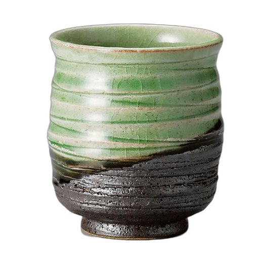 半掛ヒワ乱線寿司[8x9.3cm]|寿司湯呑|