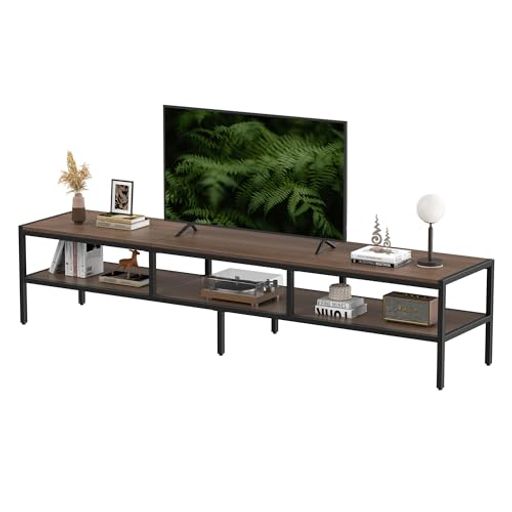 樂天商城 - Anovara(アノヴァラ)テレビ台テレビボードテレビラックローボード幅180cm奥行40cm高さ38cmtv台収納付きテレビ台55型対応おしゃれ(ウォールナット色幅180cm)