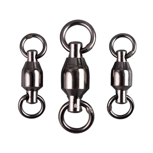 TSURIVALE(ツリワレ)ボールベアリングスイベル徳用よりもどしタル型スイベルベアリングサルカン溶接リング高強度ステンレス耐腐食0号-8号30個セット/5サイズ入60個マルチセット釣り道具(6…