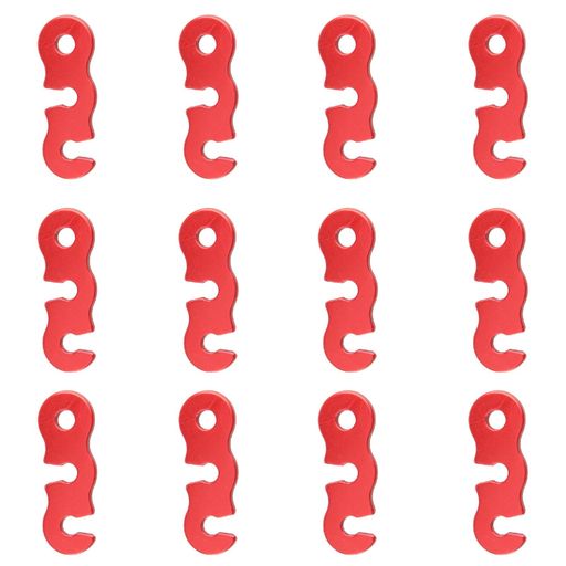 JEELADアルミ自在金具3穴2穴ロープテンショナーテントロープ長さ調整三角ロープ張りタープキャンプアウトドアガイラインライナーアクセサリー用