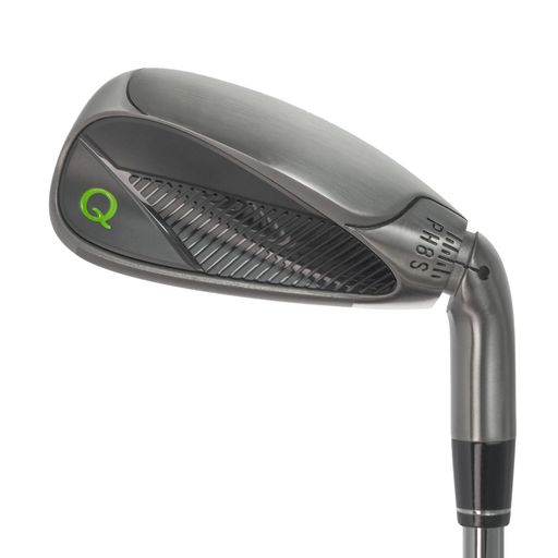 Golf - QGen2調節可能ゴルフクラブ(スチールシャフト)-丈夫な2パーツトラベルシャフト-4°パターから60°ロブウェッジまでの8つの設定-メンズ&レディース(右)