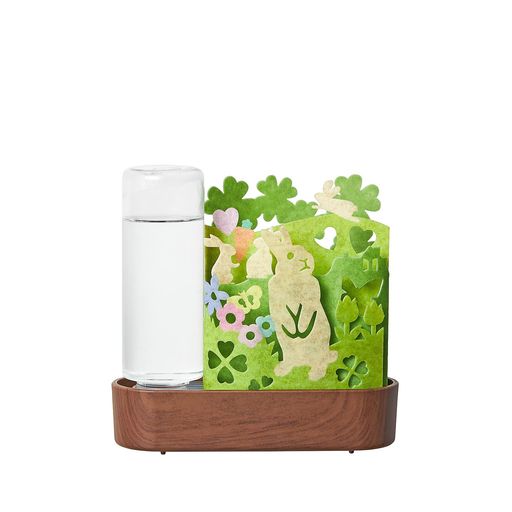 積水樹脂商事(Sekisuijushishoji)自然気化式エコ加湿器ウルオイウッディーウサギULW-RB-GRH15xW15xD5.5cm