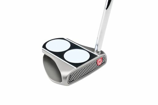 高爾夫 - オデッセイ(ODYSSEY) 右用 パター MICROHINGE 2-BALL V-LINE ダブルベント (マレットタイプ Odyssey Steel 34インチ) スチール メンズ