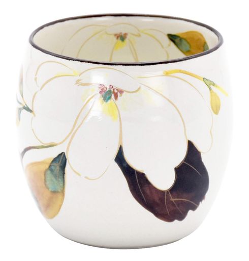 セラミック藍花かいろう丸型カップ木蓮サイズ:約φ7.8H8.260251