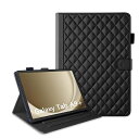 GALAXYTABA9PLUSケーススタンディング機能キルティグレザー調ギャラクシータブA9プラスケース柔らかいTPU超軽量人気刺繍GALAXYTABA9PLU...