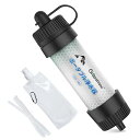 Greeshow携帯浄水器8000L浄水量アウトドア・防災濾過器キャンプ・登山・地震対策中空糸膜フィルター交換不要軽量コンパクト非常用防災グッズ