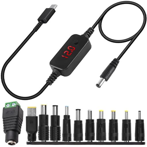 [USB C - DCアダプターケーブル]: PD急速充電プロトコル、最大出力電流3A、最大電力60W(20V3A)、調整可能電圧5V 9V 12V 15V 20Vをサポート。 [高品質]: 高品質の素材を使用しており、長寿命です。外殻は難燃性材料で作られ、安全で信頼できます。 [インテリジェント電圧トランスチップ]: 必要な電圧に簡単に調整でき、安全、安定で使いやすい。 [注意]: PDプロトコルのいずれかをサポートする充電器またはモバイル電源で使用する必要があります。ご購入前に、ご使用の充電器またはモバイル電源が必要な負荷電源レベルに対応しているかどうかをご確認ください。異なるコネクタポートを変更する場合は、電源を切断してください。 [広く使用]: 様々な小型家電、携帯電話、MP3、MP4、デジタルフォトフレーム、ルーター、USB充電器に適用します。 [耐久性]: 精密技術、高品質、長寿命で作られています。