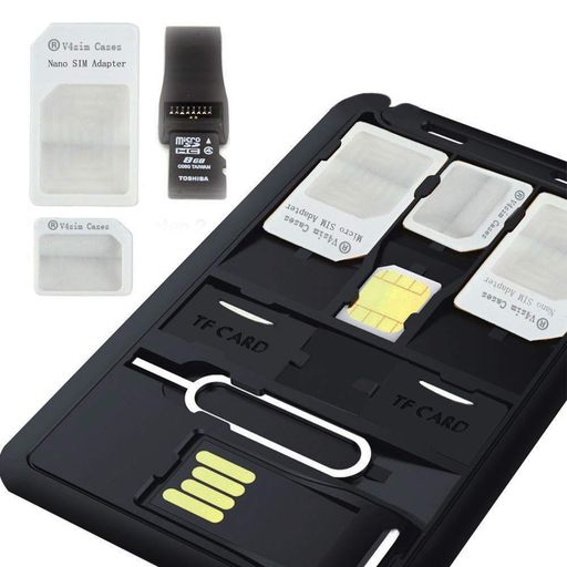 財布にも入るカード型!SIMカード/microSDカードホルダーCardStorage(microSDカード用USBカードリーダー付き)