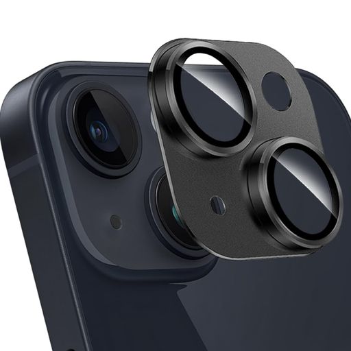 ZXZone For iPhone 14 / 14 Plus カメラフィルム アルミ合金製+AR高透過率強化ガラス アイフォン 14 Plus レンズ保護 カメラカバー レンズ保護 フィルム 防爆裂