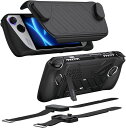 JSAUXMODCASEROGALLY用取り外し可能なフロントシェル、保護ケースメタルブラケットとストラップASUSROGALLYACCESSORIESベーシッ...