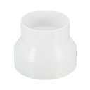 PATIKIL100mm-75mmダクトレデューサーダクトコネクタダクトインラインアダプターインクリーサーABSプラスチック通気口HVAC暖房冷房換気用