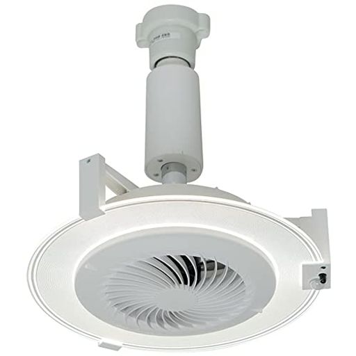 便利な人勧センサー付き!心地よい風と光で快適に。 【 外形寸法】約Φ235xH250mm【質量】約600g 【電源】AC100V 50/60Hz 【口金】E26 【消費電力】LED 電灯...約9.6W/ サーキュレーター...約3.6W 【調光】5 段階 【調色】3 色(電球色、温白色、昼白色)