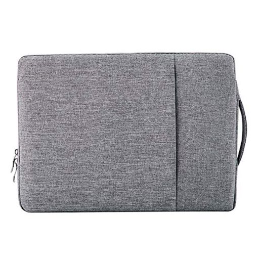 Let’snoteFV1用(14インチ)ケースキャンバス調シンプル手提げポーチ型軽量バッグ型レッツノートFV1カバン型カバーおしゃれ人気PCパソコンケースカバー(パナソニック)(ライトグレー)