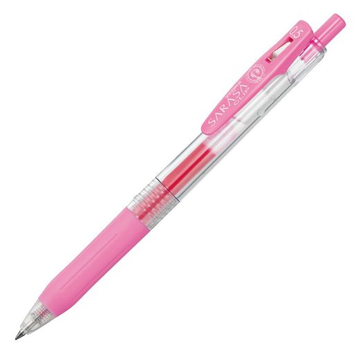 【特長】さらさらとしたなめらかな書き味/耐水性に優れた水性顔料インク/濃くにじまず鮮やかな発色 【仕様】軸:樹脂・ラバーグリップ付き/ペン先:エアタイトシステム搭載/クリップ:バインダークリップ式 【単品サイズ】全長141x最大軸径11mm 【単品重量】10.9g 【入数】10本入り 縦69mmx横148mmx厚さ29mm 重量:124g, インク色:ライトピンク