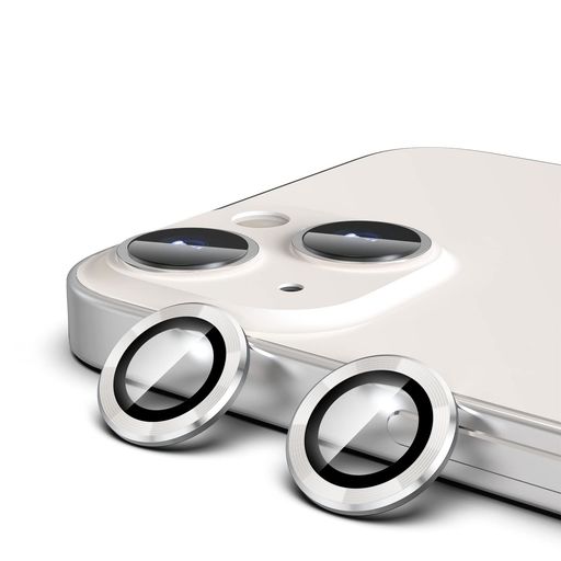CloudValleyカメラフィルムiPhone13/iPhone13mini用カメラレンズ保護フィルムHD高透過率強化ガラス+アルミニウム合金製9H硬度耐衝撃防塵レンズカバーシルバー CloudValleyカメラフィルムiPhone13/iPhone13mini用カメラレンズ保護フィルムHD高透過率強化ガラス+アルミニウム合金製9H硬度耐衝撃防塵レンズカバーシルバー