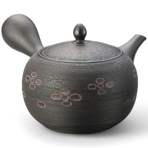 J-kitchens急須陶器常滑焼モダン上質スタイリッシュ400cc(帯網茶こし/大きい)日本製