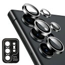 s25ultraケース薄型カメラフィルムガラスフィルムカメラ保護1セットあたりレンズ5枚色ブラック