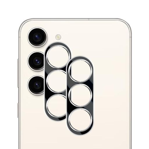 WIGSII対応GALAXYS25用カメラフィルム【2枚】日本AGC旭硝子素材製GALAXYS25カメラ保護フィルム超薄型硬度9H耐衝撃耐スクラッチ透過率高指紋防止撥水撥油ギャラクシーS25対応レンズ保護フィルム