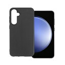 対応GALAXYS23FESCG24ケース【ブラックTPU】米軍MIL規格耐衝撃薄型軽量擦り傷防止落下防止滑り止め指紋防止防塵耐久携帯便利GALAXYS23FESCG24ケースカバー黒い(2)