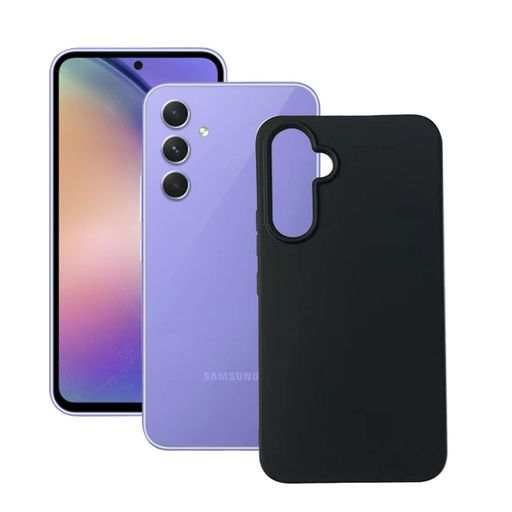 対応 Galaxy A54 5G SC-53D/SCG21 ケース【 ブラック TPU 】米軍MIL規格耐衝撃薄型...