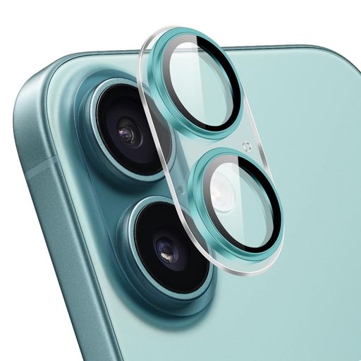 [CeiBand]カメラフィルムiPhone16/iPhone16Plus用カメラ保護黒縁取りレンズカバー全面保護硬度9H耐衝撃カメラレンズ保護カバー強化ガラス耐衝撃キズ防止露出オーバー防止レンズカバー