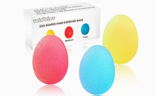 【サイズ】 スモール: 黄、 赤、 青、 6.3 cmx4.5 cm, ラージ:オレンジ、グリーン、ブラック、7.5 cmx5.5 cm 【握力強化】ソフト、ミディアム、ハード3個セット、必要に応じて適切な硬さレベルをお選びいただけます。握力ボールを使うことで簡単かつ効果的に前腕、指、手の力を鍛えることができます。 【安全素材】地球に優しいTPR素材を使用しており, 変形する可能性はありません、無臭無毒、安心して使用頂けます。 【高携帯性】収納袋持ち運びに便利です、洗える上。いつでもどこでも手軽にニギニギして握力トレーニングやストレス解消などにおつかいいただける 【注意】男女通用、高齢者や子供でも使えます、ストレスを和らげ,使用中に体調不良を感じた場合は、直ちに使用を中止してください