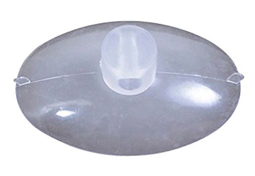 八幡ねじ非塩ビ吸着盤楕円6x4.2cm1個