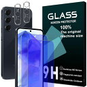 対応GALAXYA555GSC-53ESCG27ガラスフイルムブルーライトカット【2+2枚セット-国産旭硝子】GALAXYA555Gフィルム2枚+レンズ保護フィルム2枚ギャラクシーA55液晶保護フィルム強化ガラス(2)