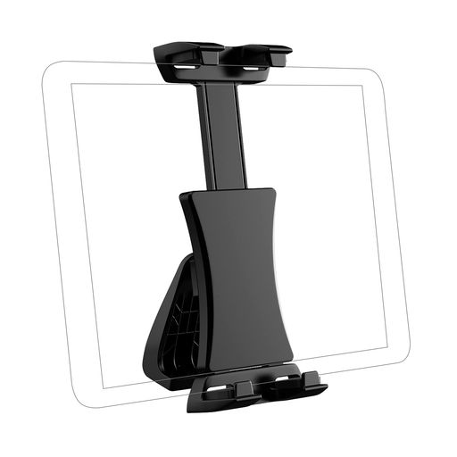 タブレットホルダー三脚ipad三脚ホルダーTiMOVOタブレットスタンド三脚用マウントクリップアダプター360度回転5.5-13.5インチiPhone16シリーズiPad10世代iPad10.2iPadAir5/4