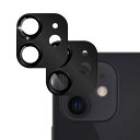 SENINHIカメラレンズカバーIPHONE12カメラフィルムアルミ合金いPHONE12カメラ保護フィルムアイフォン12カメラカバーカメラ保護カバーキズ防止指紋防止耐衝撃ブラックBSI12LHEJINH(2)