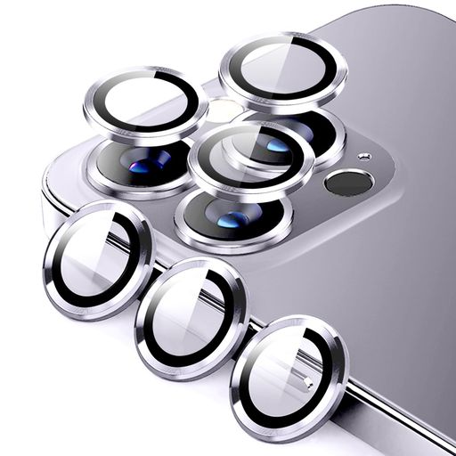 【6枚】TEMEDO対応IPHONE15PROカメラ保護/IPHONE15PROMAXカメラ保護露出過度防止IPHONE15PRO/15PROMAX用レンズカバー全体保護露出オーバー防止キラキラIPHONE