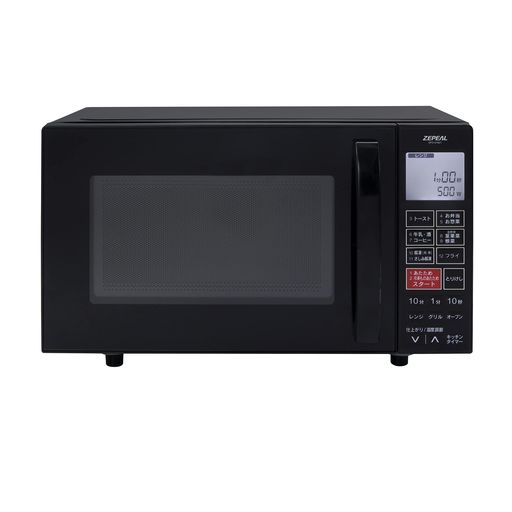 ZEPEALゼピール16LフラットオーブンレンジDFO-G1621ブラック