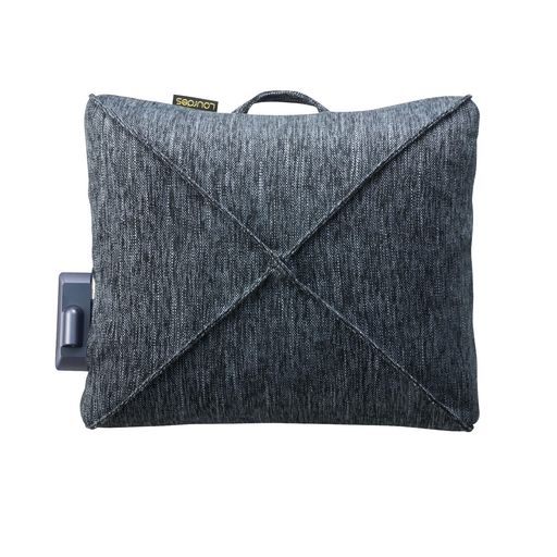 ATEXアテックスルルドマッサージクッション首腰肩背中プレミアムマッサージクッション3DもみネイビーAX-HCL320nv