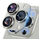 【2枚】ForiPhone16Pro/16ProMaxカメラフィルム金属素材9H硬度強化ガラス製気泡ゼロ高透過率防水防塵iPhone16Pro強化ガラス衝撃吸収露出オーバー防止キズ防止貼り付け簡単一体式